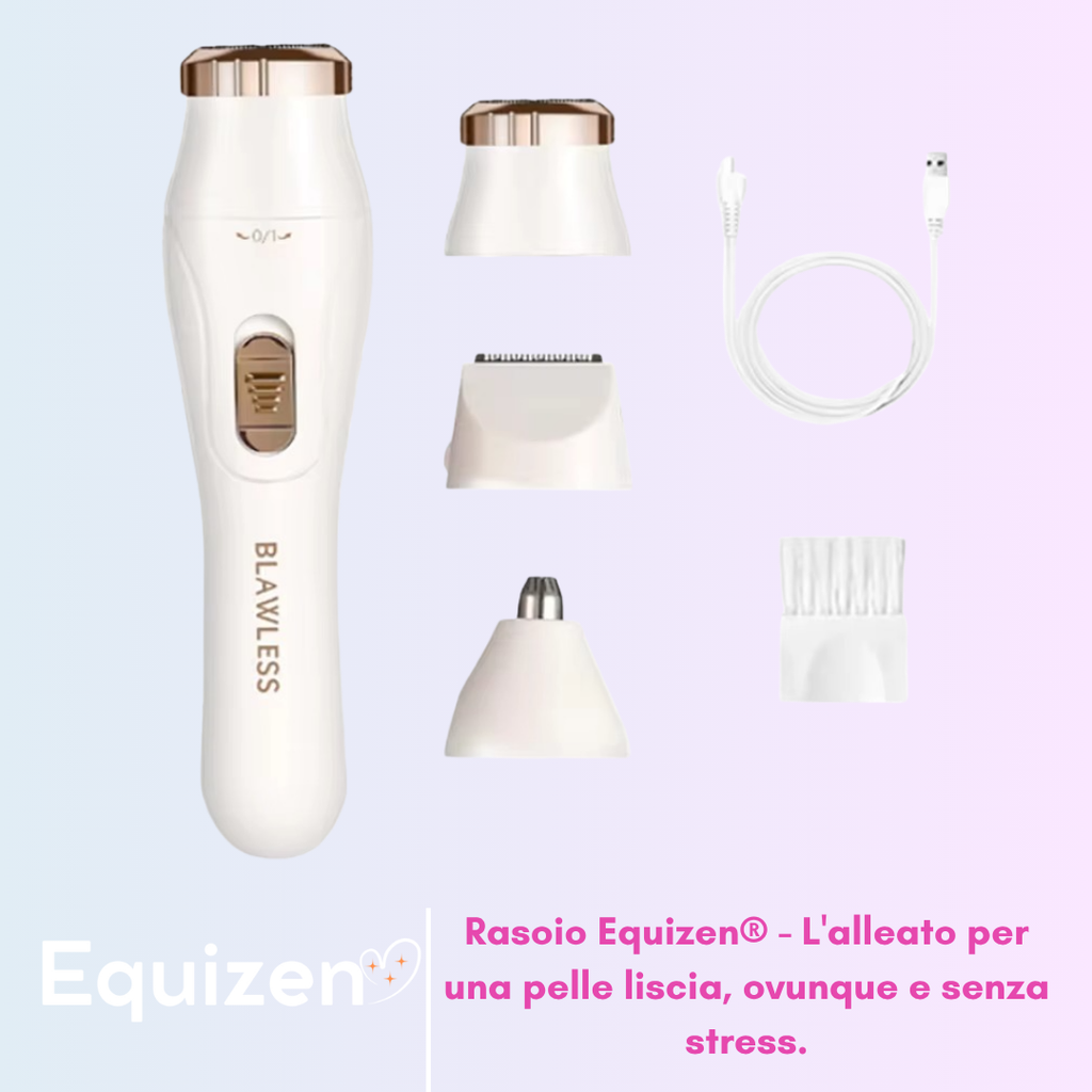 Rasoio Equizen™ - La tua bellezza, in equilibrio.